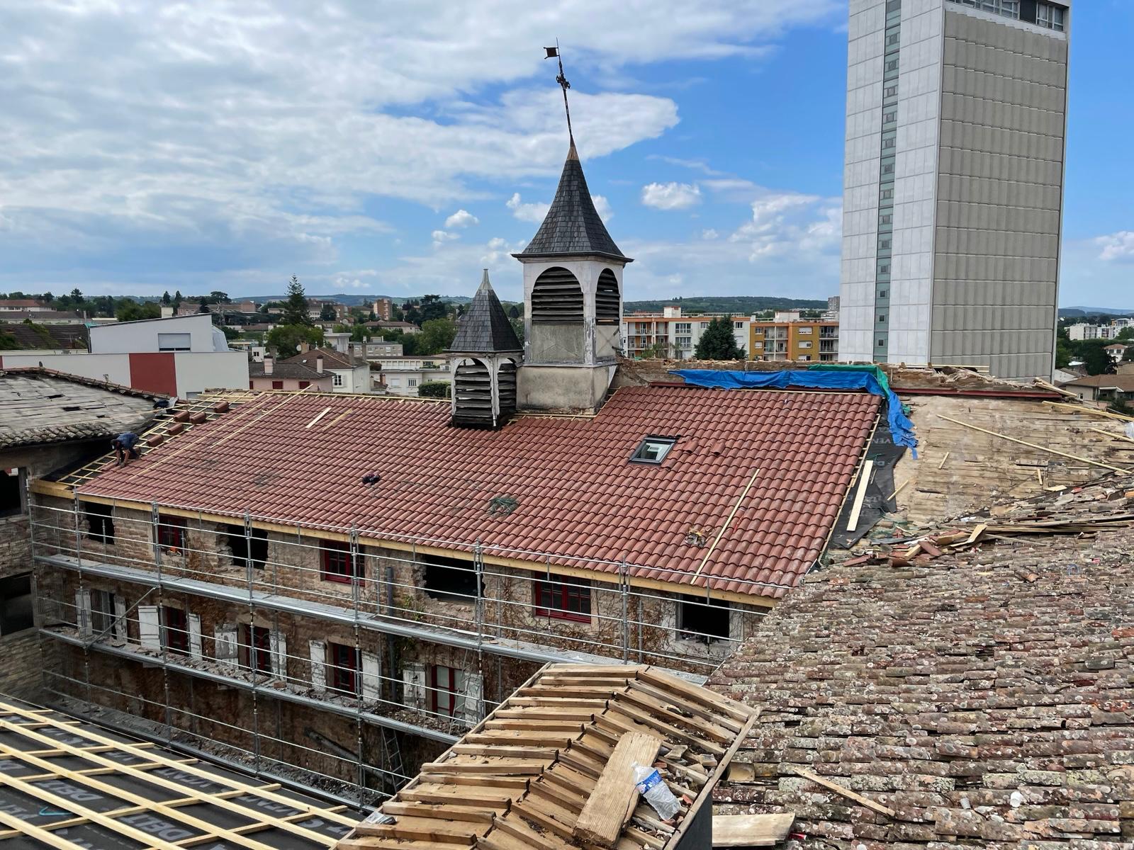 Travaux de charpente