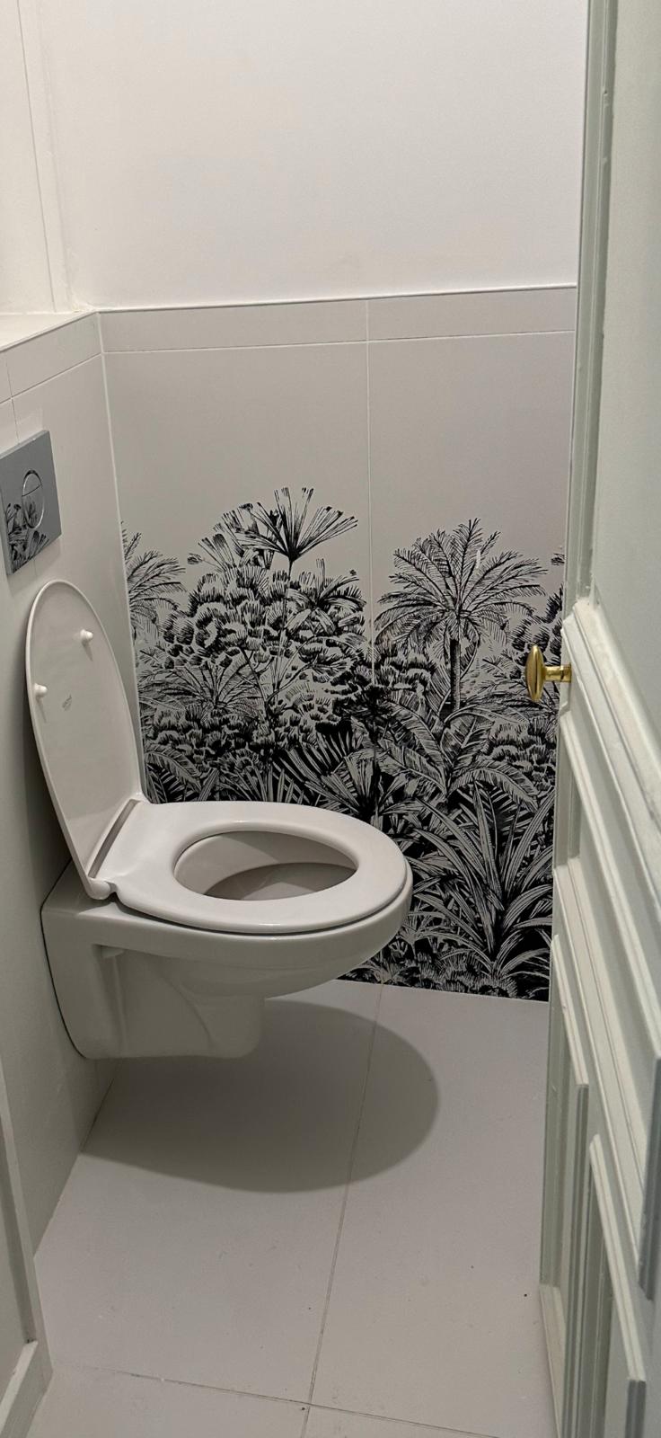 Installation de toilettes
